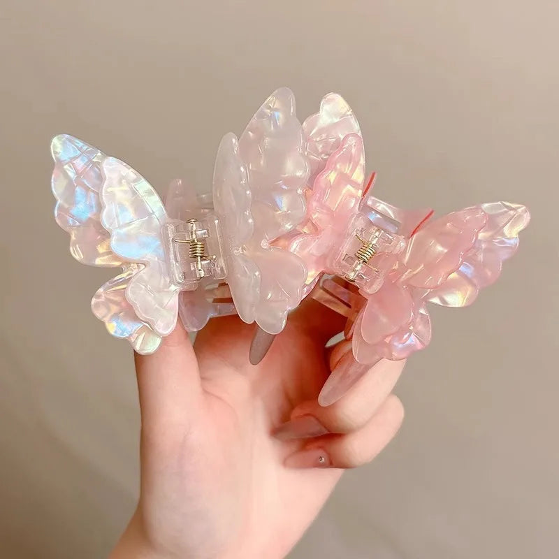 Acetate Butterfly Claw Clip