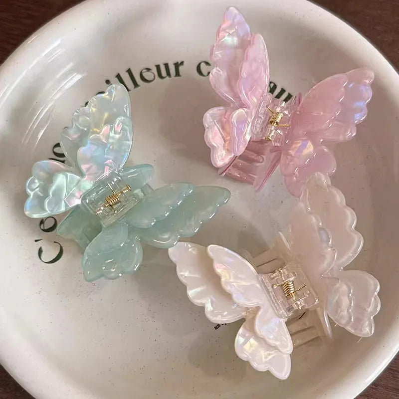 Acetate Butterfly Claw Clip
