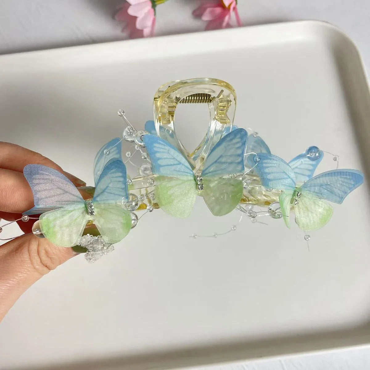 Butterfly Ponytail Claw Clip