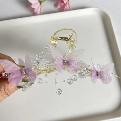 Butterfly Ponytail Claw Clip