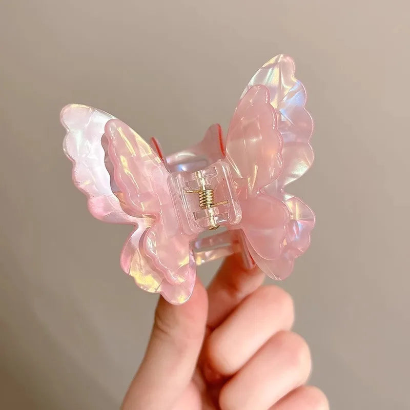 Acetate Butterfly Claw Clip