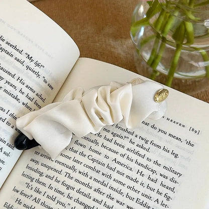 Banana Satin Hair Clip
