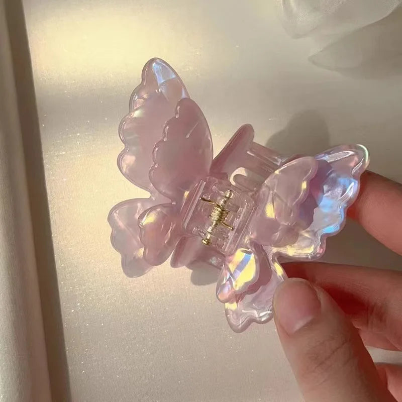 Acetate Butterfly Claw Clip