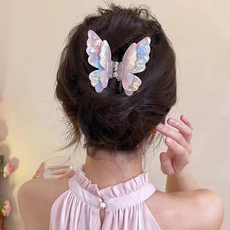 Acetate Butterfly Claw Clip